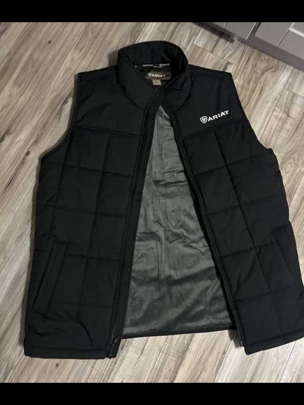 Ariat Men's Black Quilted Concealed Carry Vest